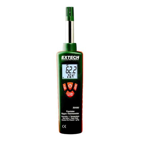 extech moisture meter rh490 warranty|Extech RH490 Precision Hygro.